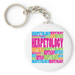 Colorful Herpetology Keychains