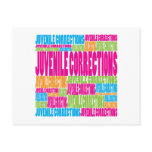 Colorful Juvenile Corrections Postcards