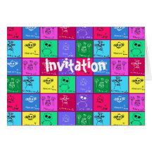 Colorful Kids Drawings Card
