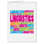 Colorful Linguistics Cards