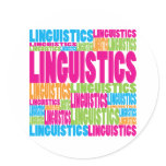 Colorful Linguistics Stickers