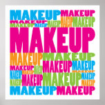 Colorful Makeup Poster