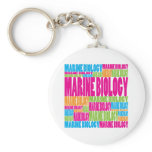 Colorful Marine Biology Keychains