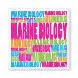 Colorful Marine Biology Refrigerator Magnet