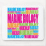 Colorful Marine Biology Mouse Pad