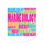 Colorful Marine Biology Sticker