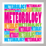 Colorful Meteorology Posters