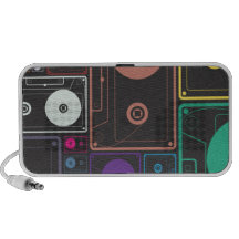 Colorful Mix Tapes iPod Speakers