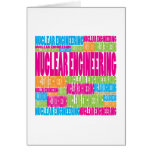 Colorful Nuclear Engineering Card