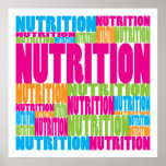 Colorful Nutrition Print