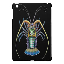 Colorful Painted Spiny Lobster iPad Mini Case