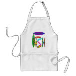 Colorful Patterned Fish Apron