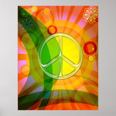 COLORFUL PEACE FANTASY POSTERS by dgpaulart