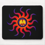 COLORFUL PEACE SUN mousepads