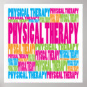 Colorful Physical Therapy posters