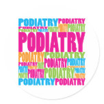 Colorful Podiatry Stickers