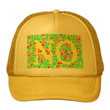 colorful_polkadots optical illusions hat