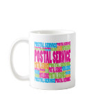 Colorful Postal Service Mug