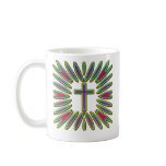 COLORFUL RETRO CROSS COFFEE MUGS