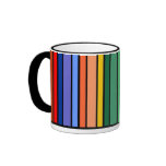 Colorful Stripes Coffee Mugs