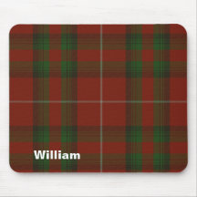 Colorful Stuart of Brute Tartan Plaid Mousepad