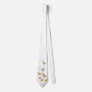 Colorful Summer Bird and Swirls *02 Custom Tie