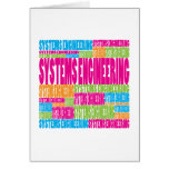 Colorful Systems Engineering Card