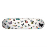 Colorful Vector Bugs & Butterflies Skate Board Decks