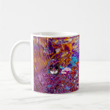 Colorful Waters Abstract Photograph Mugs