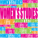 Colorful Women's Studies Photo Cut Out