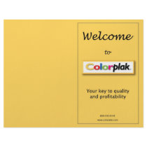 Colorplak Pricing Flyer