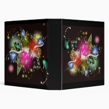 COLORS 3 RING BINDERS