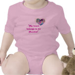 Colors of love, "My heart belongs to my Mommy!" T Shirts