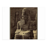 Colossal Figure, Abu Sunbul, Egypt circa 1856 Postcard
