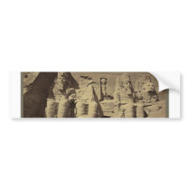 Colossal Figures, the Great Temple at Abu Sunbul Bumper Stickers