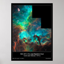 Colossal Poster NGC 2074 Creation and Starbirth
