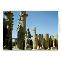 Colosses Ramesses II  and  Pylon of Amenophis Cards