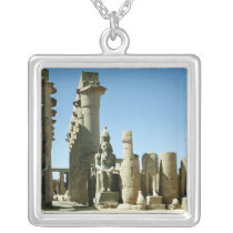 Colosses Ramesses II  and  Pylon of Amenophis necklaces