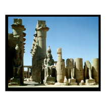 Colosses Ramesses II  and  Pylon of Amenophis posters