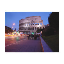 Colosseum at Night Post Cards