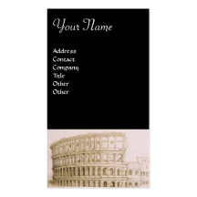 COLOSSEUM BUSINESS CARD TEMPLATE