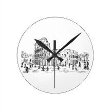 colosseum de Rome Horloge