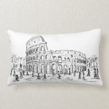 colosseum de Rome Oreiller