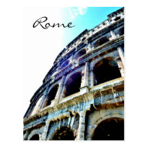 Colosseum, Rome, carte postale