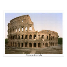 Colosseum Rome, Italie Carte Postale