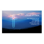 Colossians 3; 23 - Christian Business Card