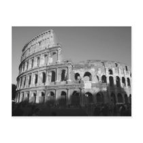 Colossium black and white postcards