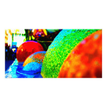 Colour Balls Photo Card
