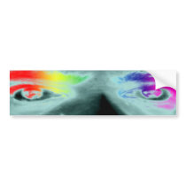 " Colour Blind " bumper stickers