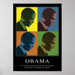 "Colour Blind" Obama posters